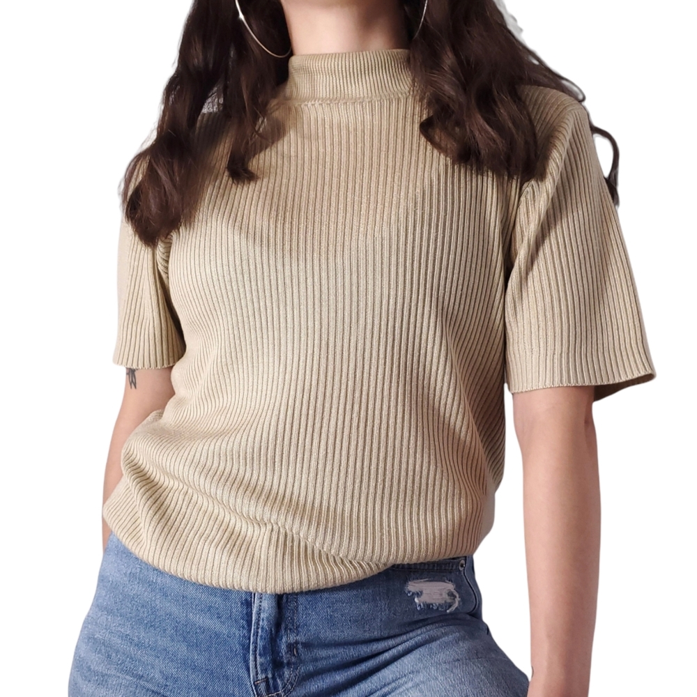 High neck top